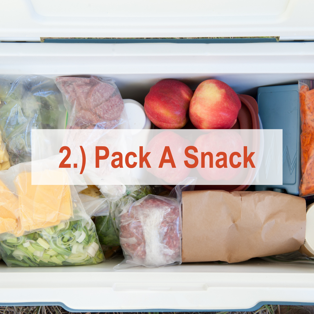 Cooler full of snacks | Pack A Snack