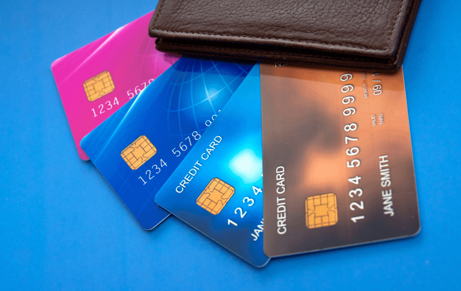 multiple credit cards