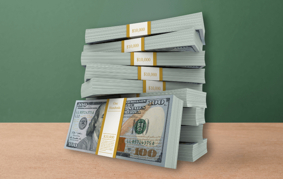 Stack of cash