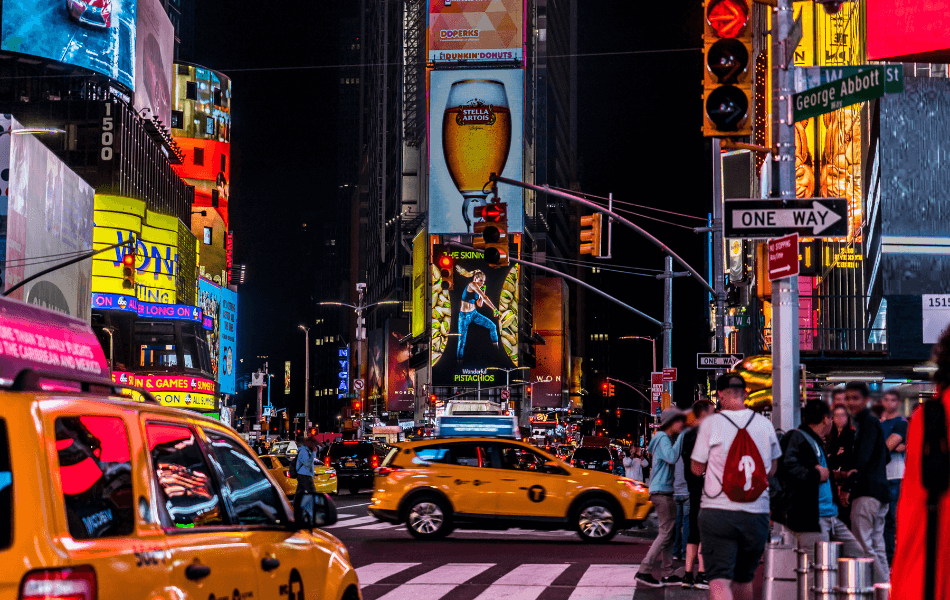 Crowded city