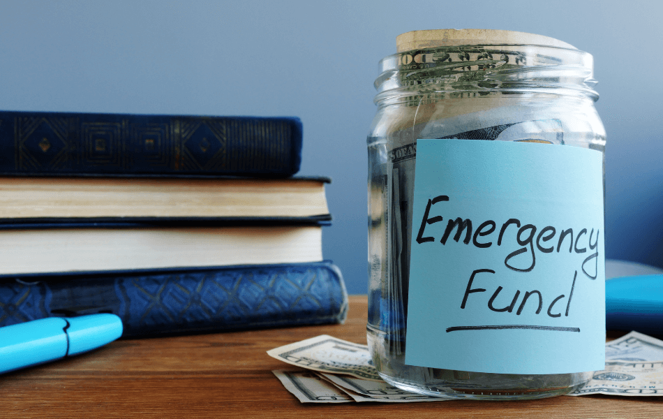 Emergency Fund money jar