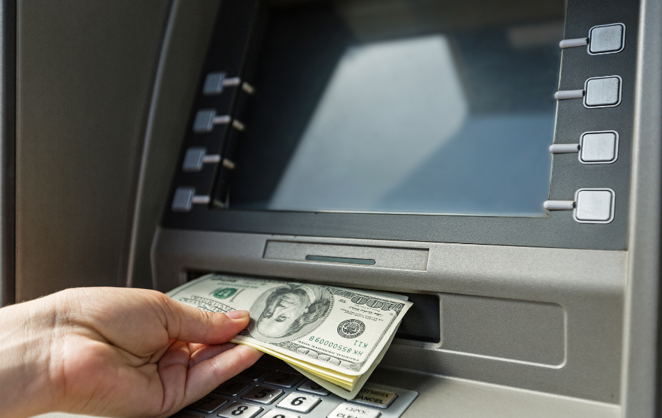 Stealing money from an ATM