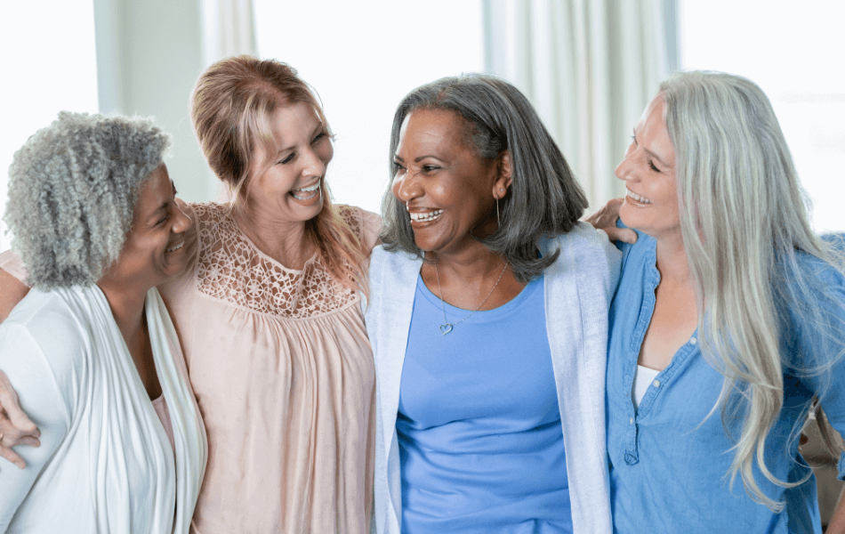 Group of elderly people