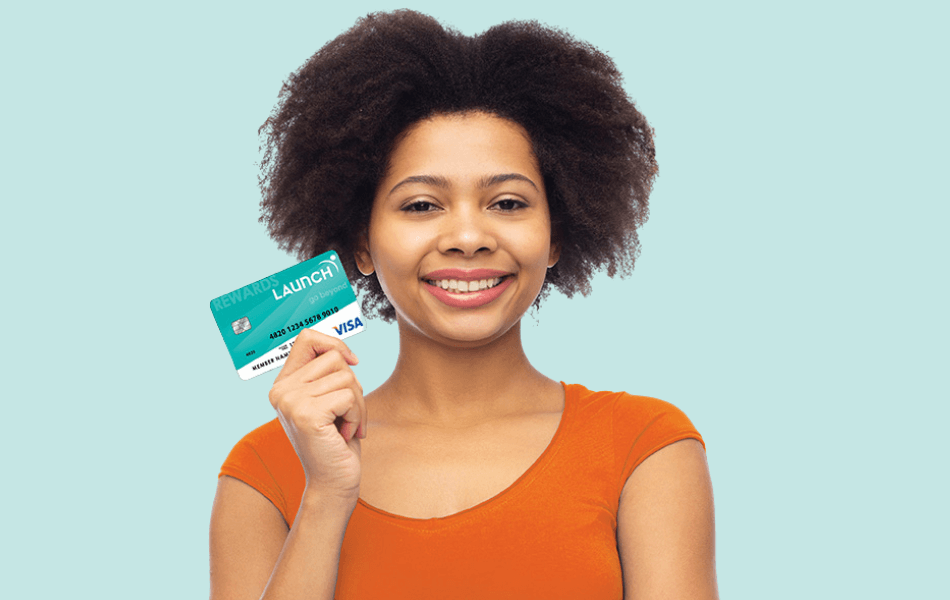 Launch Visa Rewards card