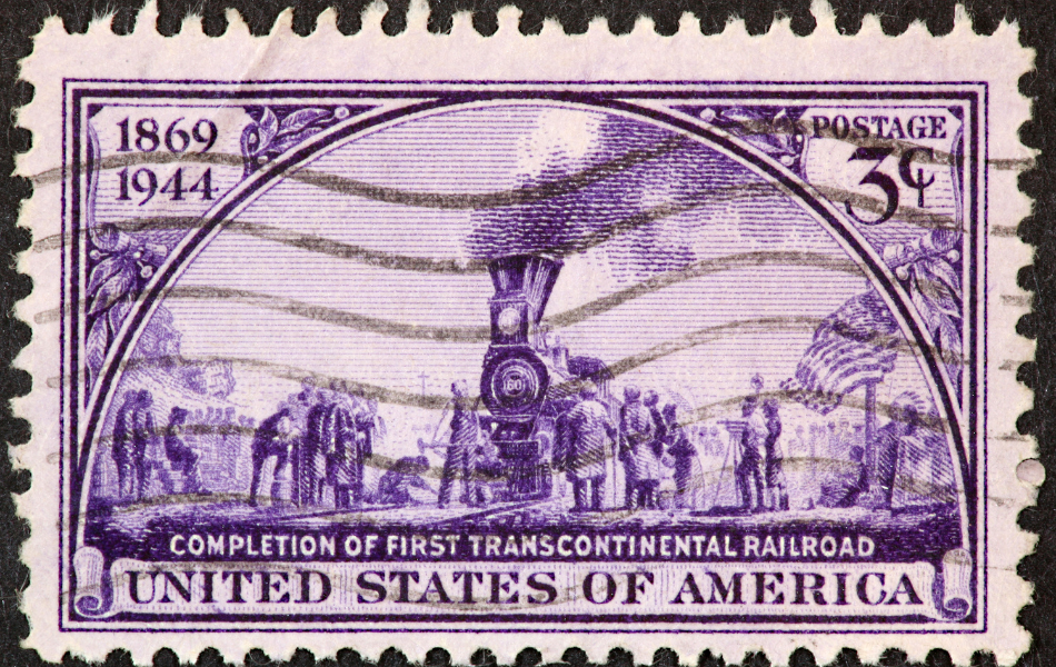 Completion of the first transcontinental railroad