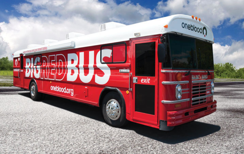 One blood truck