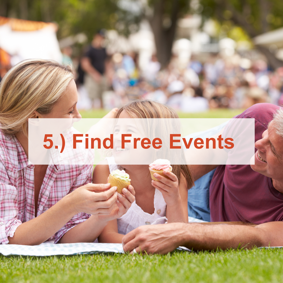 5.) Find Free Events
