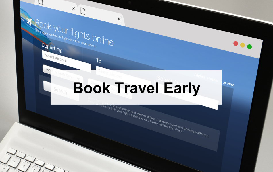 Book Travel Early