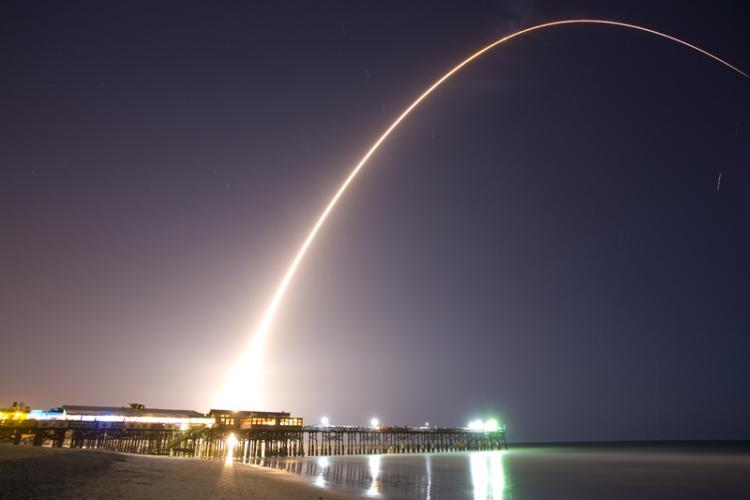 Launch from the Cocoa Beach Pier