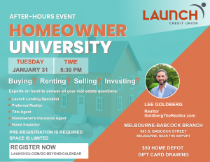 Homeowner University Event Image