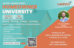 Homeowner University Event at our TItusville-US1 Branch