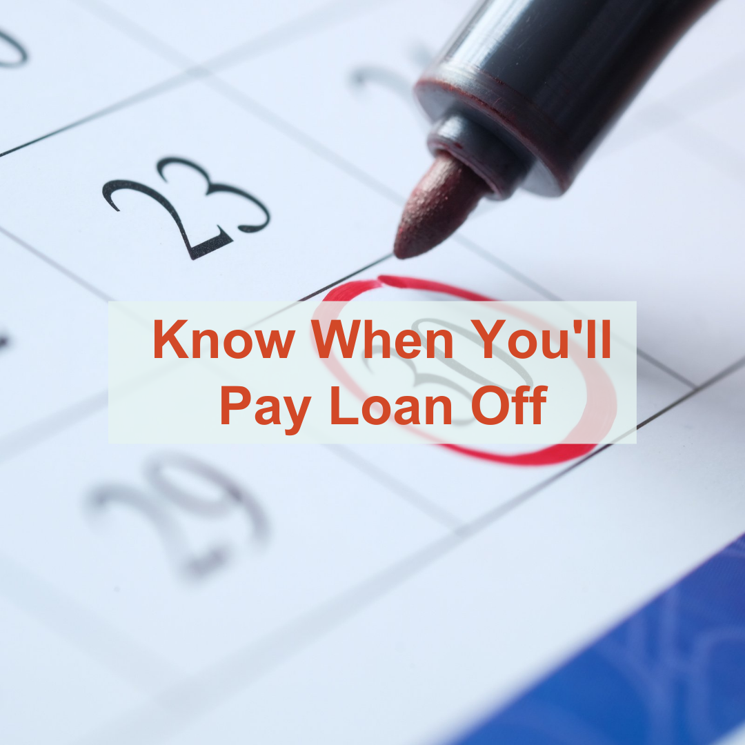Know When You'll Pay Loan Off - Personal Loan