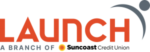 Launch, a Branch of Suncoast logo