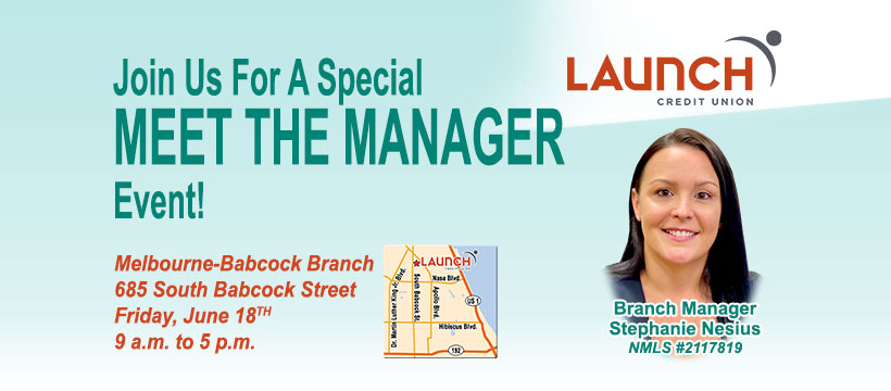 Join us for our meet the manager event