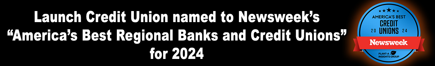 Launch voted America's best Credit Unions